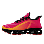 Custom Pink Yellow Maxsoul Shoes Personalized Sneaker FN003XD-D020391-20