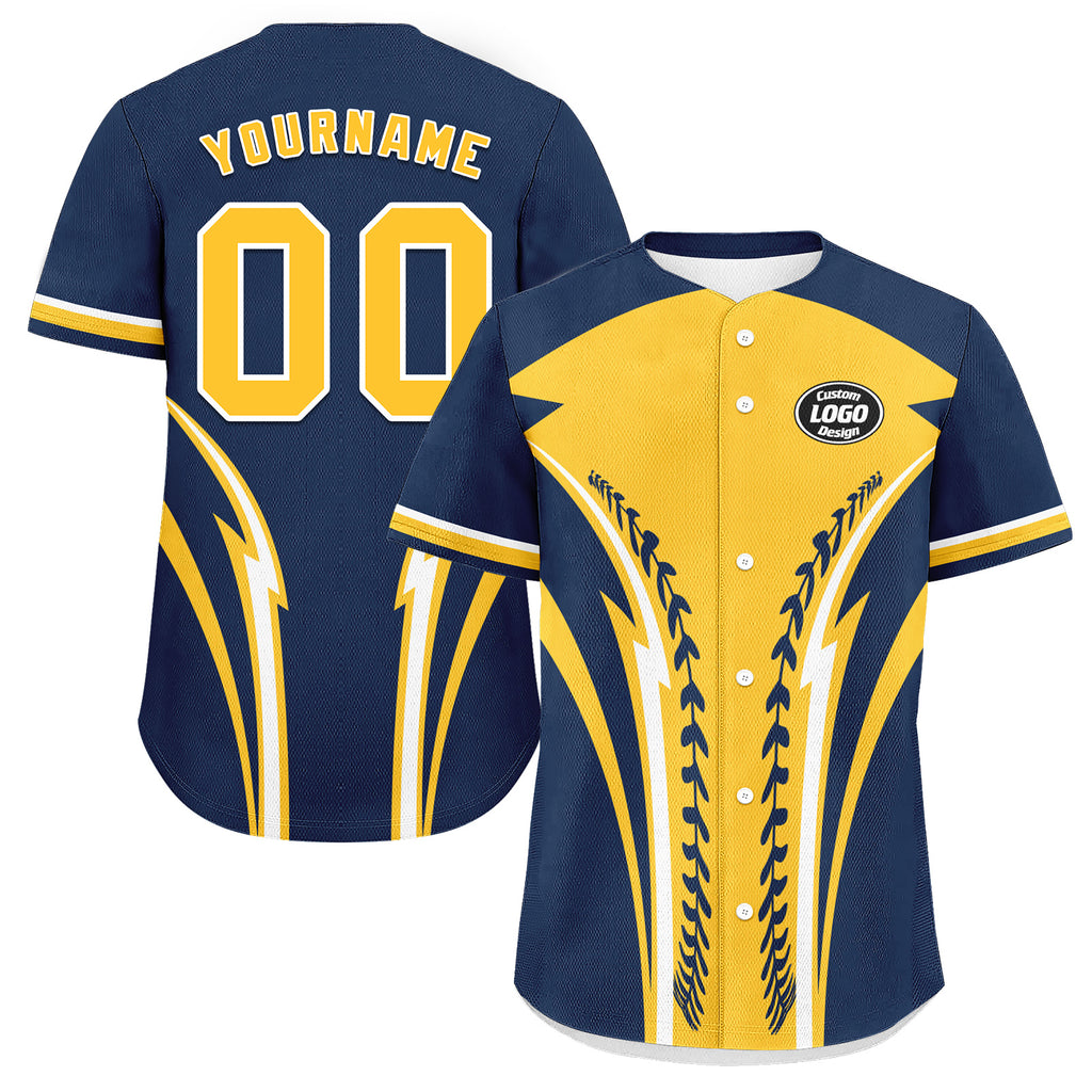 Custom Personalized Authentic Baseball Jersey BSBJ01-E023019-17