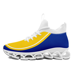Custom Blue Yellow Maxsoul Shoes Personalized Sneaker FN030XD-D020388-25