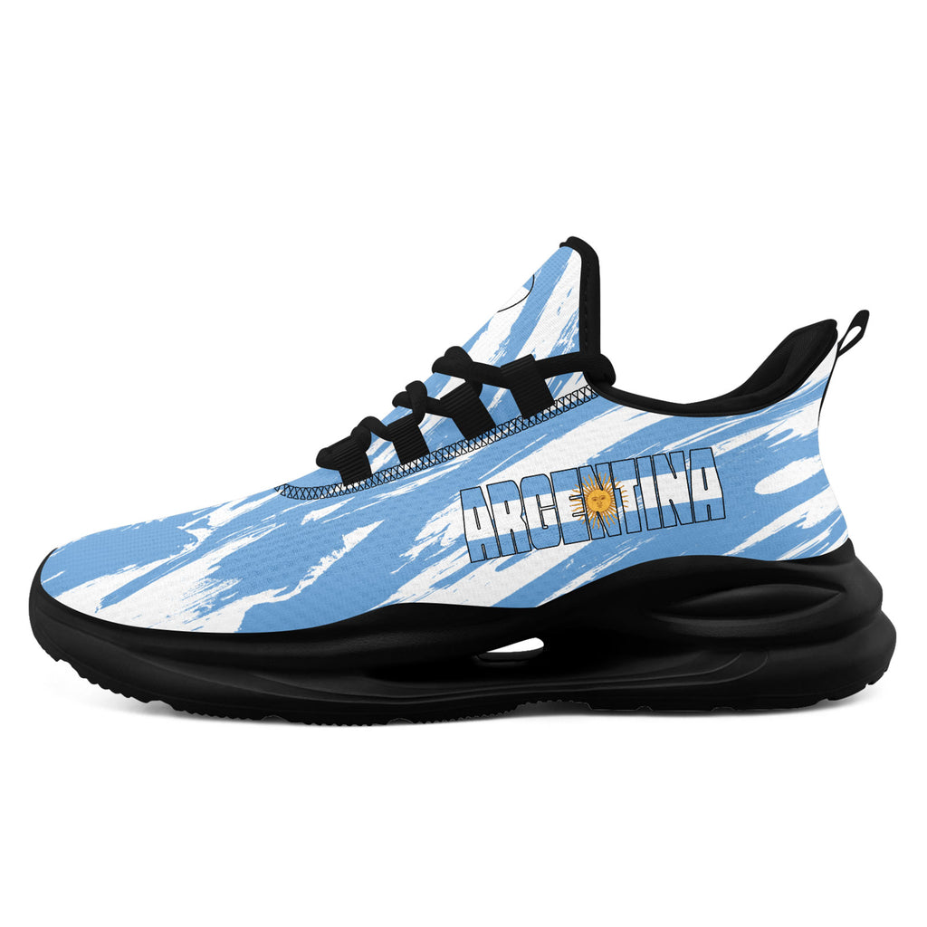 Custom 2026 World Cup Argentina Sneakers DIY Country Flag Running Shoes Lightweight Sport Shoes Gift for Football Fans Personalized Team Name and Logo FN079-F027048-5