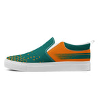 Custom Canvas Sneakers Personalized Slip On Shoes FN071-E023042-6