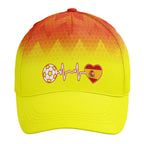 Personalized 2026 Spain Soccer Fan Hat - Add Your Name & Design Custom 2026 Football Tournament Hat YW061-F025073-2