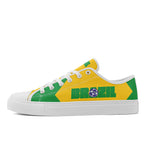 Custom 2026 World Cup Brazil Sneakers DIY Country Flag Running Shoes Lightweight Sport Shoes Gift for Football Fans Personalized Team Name and Logo FN027-F027054-2