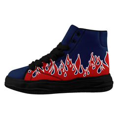 Custom Red Blue New England Firesoul Shoes Personalized Sneaker FN039-D020272-26