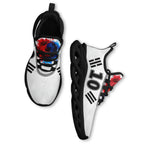 Custom South Korea 2026 World Cup Sneakers DIY Country Flag Running Shoes Lightweight Sport Shoes Gift for Football Fans Personalized Team Name and Logo FN003-F009054-1