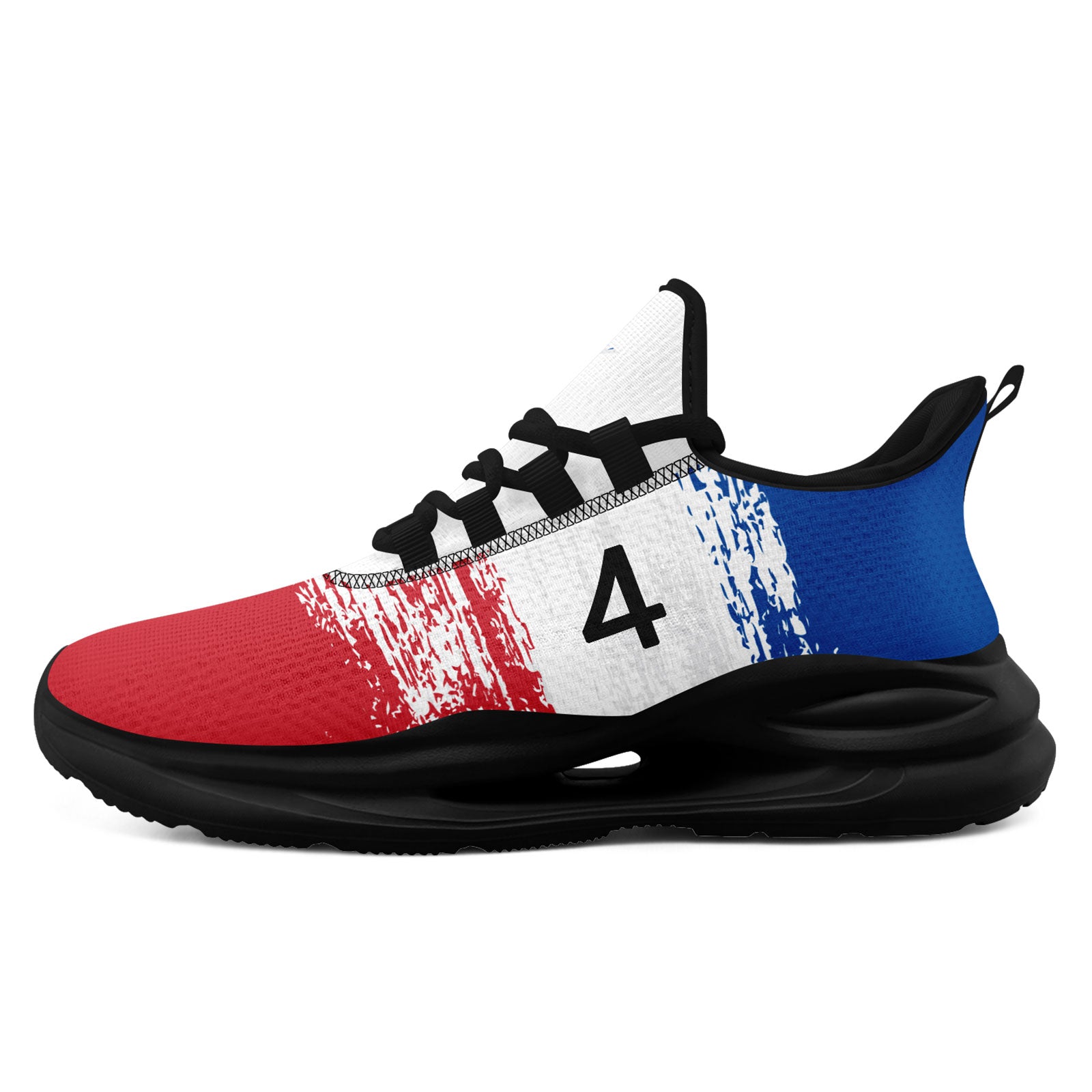 Custom South Korea 2026 World Cup Sneakers DIY Country Flag Running Shoes Lightweight Sport Shoes Gift for Football Fans Personalized Team Name and Logo FN079-F009118-2