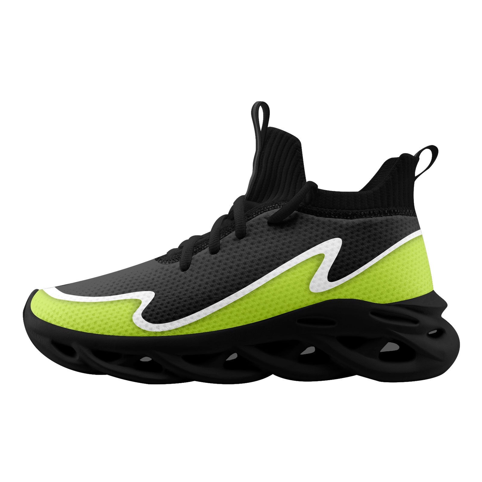 Custom Dark Gray Green Maxsoul Shoes Personalized Sneaker FN030A-E020011-8
