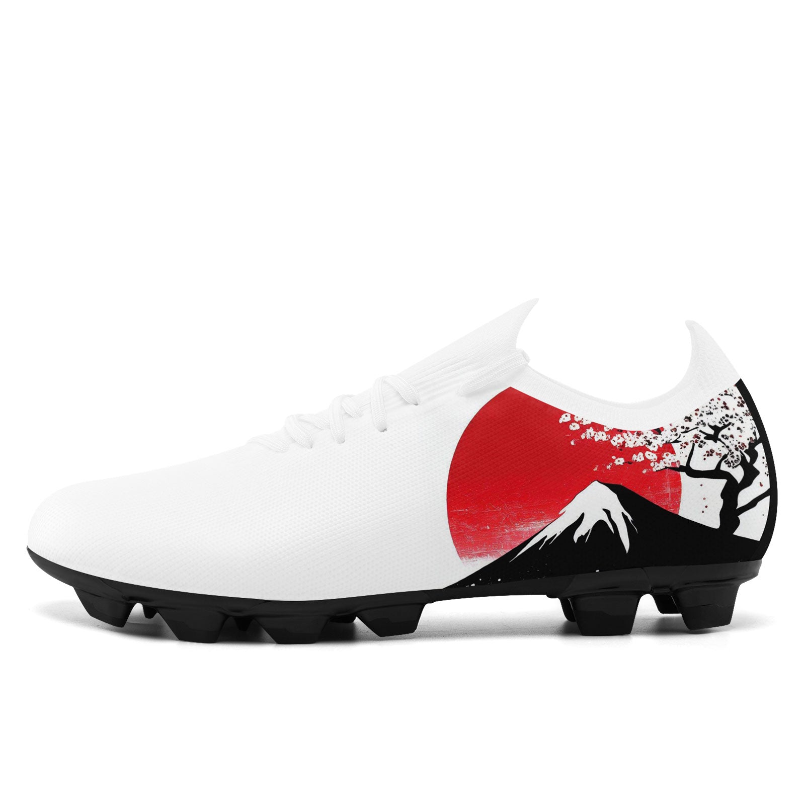 Custom Japan 2026 World Cup Sneakers DIY Country Flag Running Shoes Lightweight Sport Shoes Gift for Football Fans Personalized Team Name and Logo SC02-F025043-7