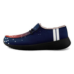 Custom Blue White Denver Shoes Personalized Sneaker FN042-D020279-10
