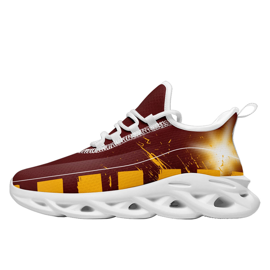 Custom Red Yellow Washington Maxsoul Shoes Personalized Sneaker FN003-D020260-31 Custom Online