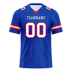 Custom Blue Classic Style Personalized Authentic Football Jersey FBJ02-bd0a70ca