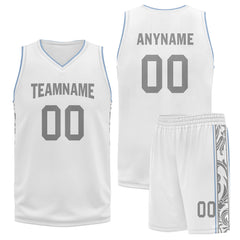 Custom White Pattern City Edition Personalized Sports Uniform Authentic Basketball Jersey BBJ01-D06101-7