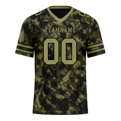 Custom Camo Personalized Authentic Football Jersey FBJ02-D06111