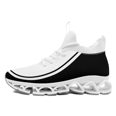 Custom Black White Maxsoul Shoes Personalized Sneaker FN030XD-D020388-8