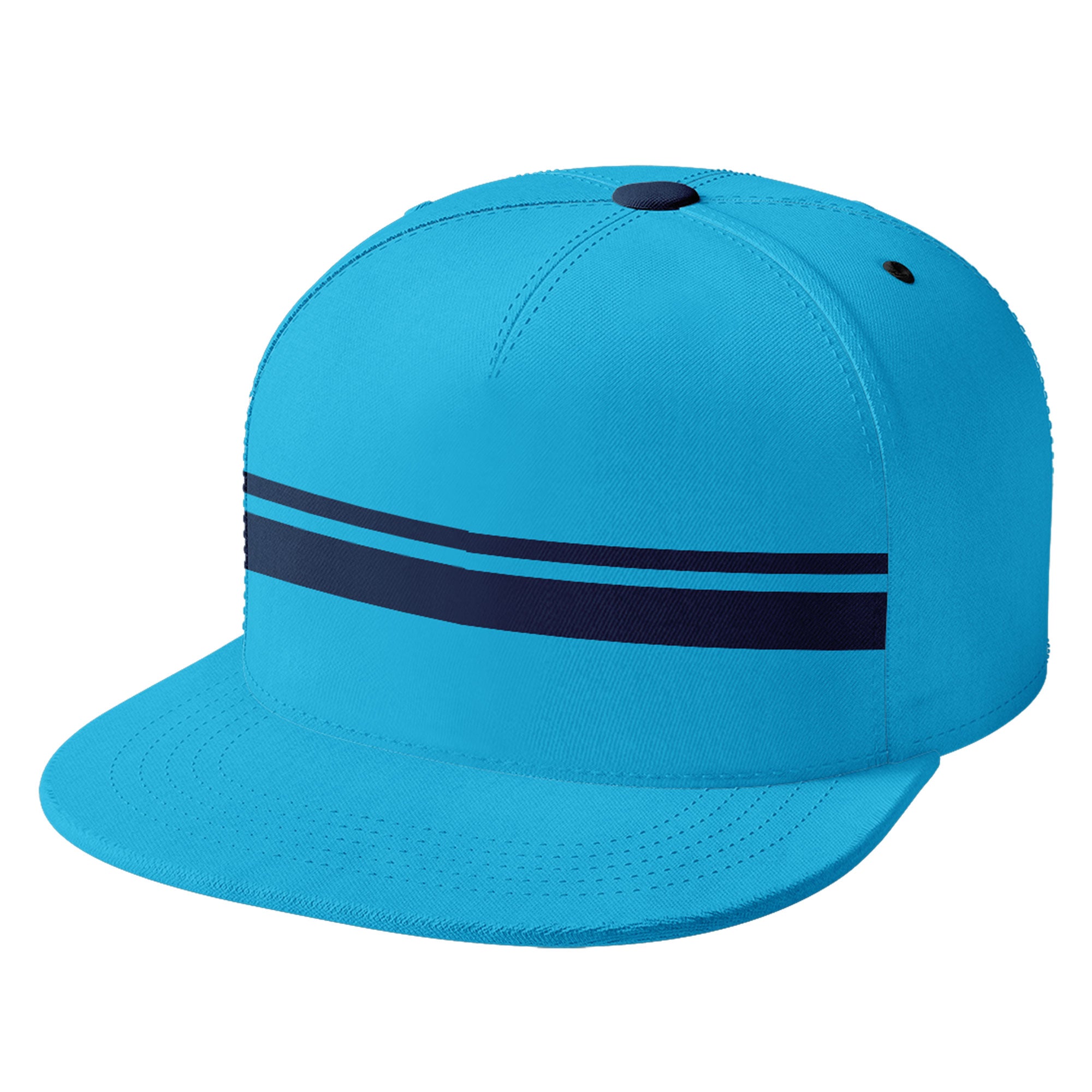 Custom Blue Tennessee Hat Sport Design Cap Stitched Adjustable Personalized PR067B-D020262-32
