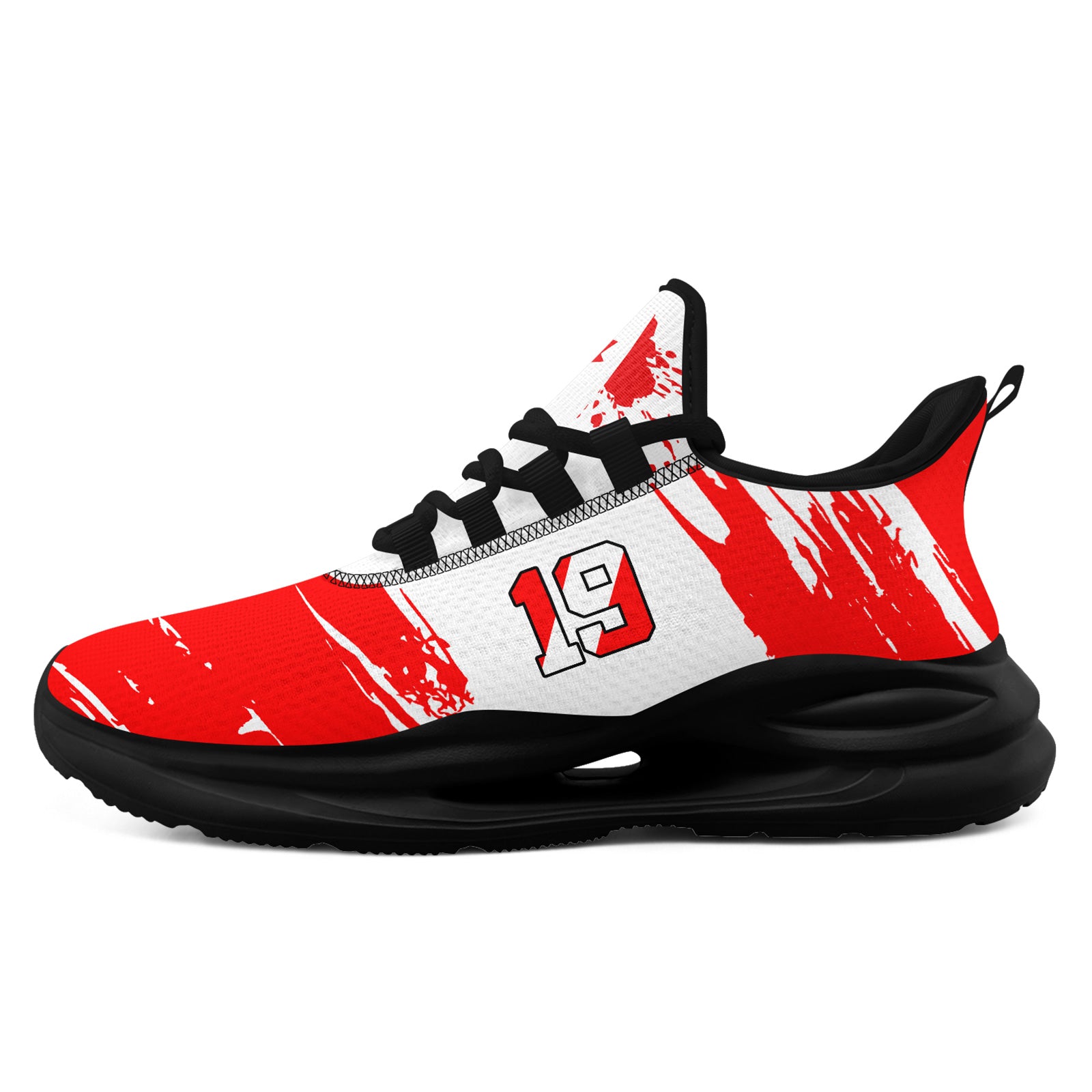 Custom 2026 World Cup Canada Sneakers DIY Country Flag Running Shoes Lightweight Sport Shoes Gift for Football Fans Personalized Team Name and Logo FN079-F023085-1