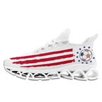 Custom United States 2026 World Cup Sneakers DIY Country Flag Running Shoes Lightweight Sport Shoes Gift for Football Fans Personalized Team Name and Logo FN003XD-F028038-2