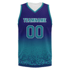 Custom Blue Fade Fashion Sports Uniform Basketball Jersey BBJ01-D020102-9