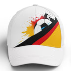 Personalized 2026 Germany Soccer Fan Hat - Add Your Name & Design Custom 2026 Football Tournament Hat YW061-F028095-1