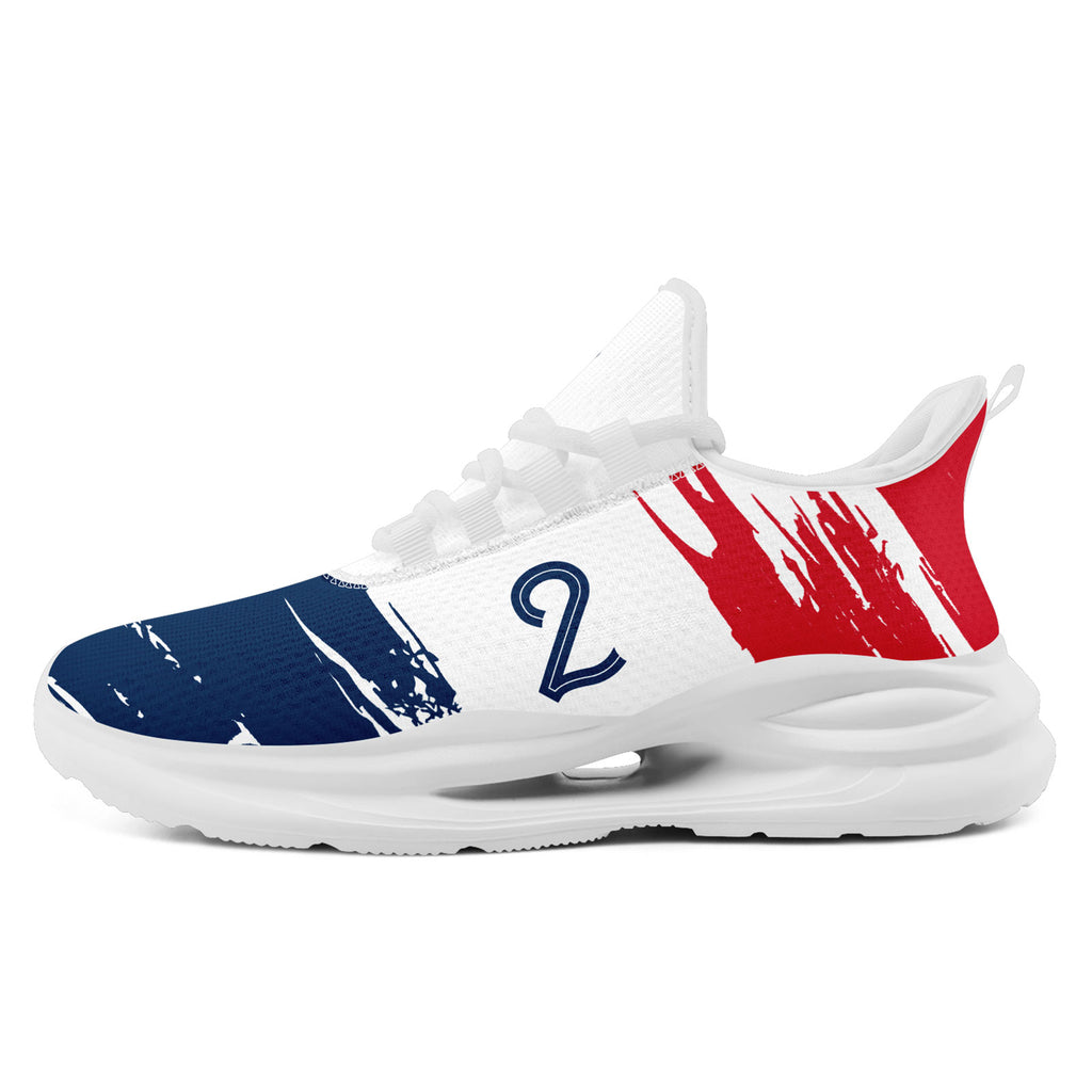 Custom France 2026 World Cup Sneakers DIY Country Flag Running Shoes Lightweight Sport Shoes Gift for Football Fans Personalized Team Name and Logo FN079-F020045-8