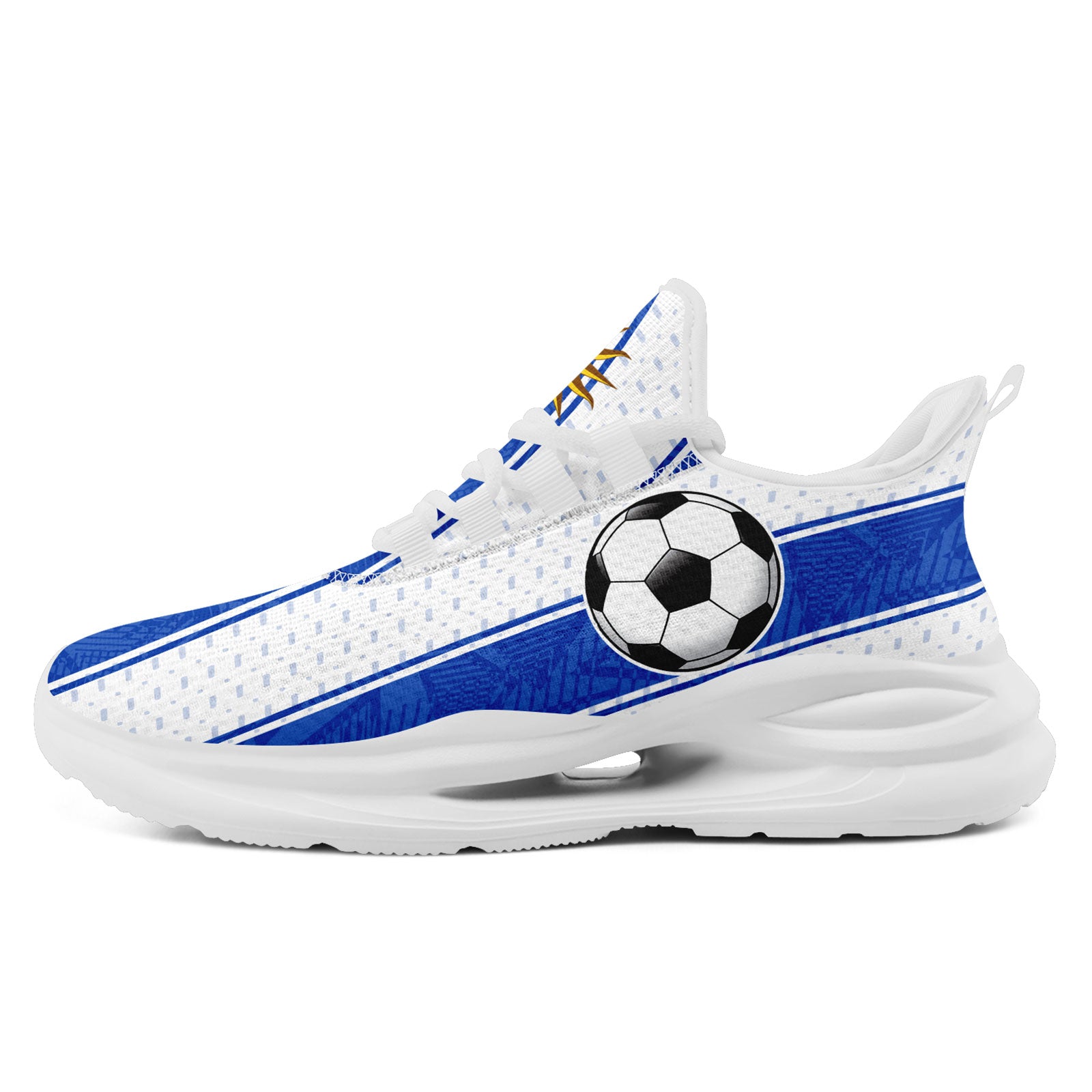 Custom Uruguay 2026 World Cup Sneakers DIY Country Flag Running Shoes Lightweight Sport Shoes Gift for Football Fans Personalized Team Name and Logo FN079-F009082-3
