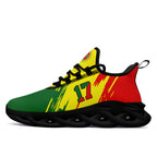 Custom 2026 World Cup Portugal Sneakers DIY Country Flag Running Shoes Lightweight Sport Shoes Gift for Football Fans Personalized Team Name and Logo FN003-F023081-2