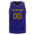 Custom Purple Classic Style Sports Uniform Basketball Jersey BBJ01-D020105-3