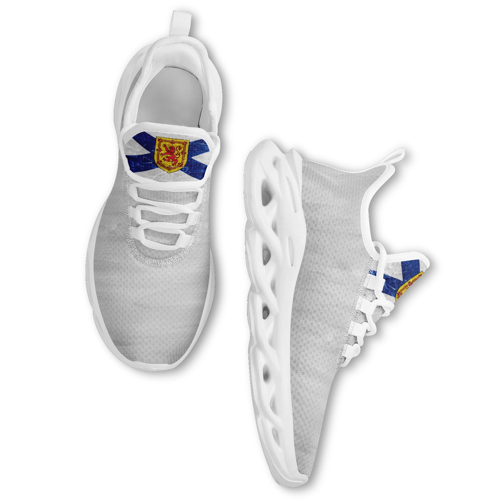 Custom Scotland 2026 World Cup Sneakers DIY Country Flag Running Shoes Lightweight Sport Shoes Gift for Football Fans Personalized Team Name and Logo FN003-F020027-3