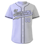Custom Purple Grey Gradient Fashion Personalized Authentic Baseball Jersey BSBJ01-D0a7a0f