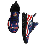 Custom United States 2026 World Cup Sneakers DIY Country Flag Running Shoes Lightweight Sport Shoes Gift for Football Fans Personalized Team Name and Logo FN003-F028035-3