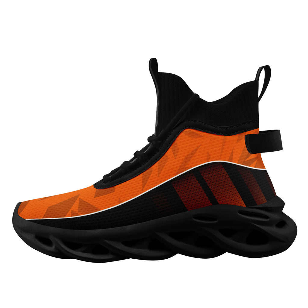 Custom Black Orange Jersey MaxSoul Shoes and Hat Combo Offer Personalized Combo ZH-D020234-3