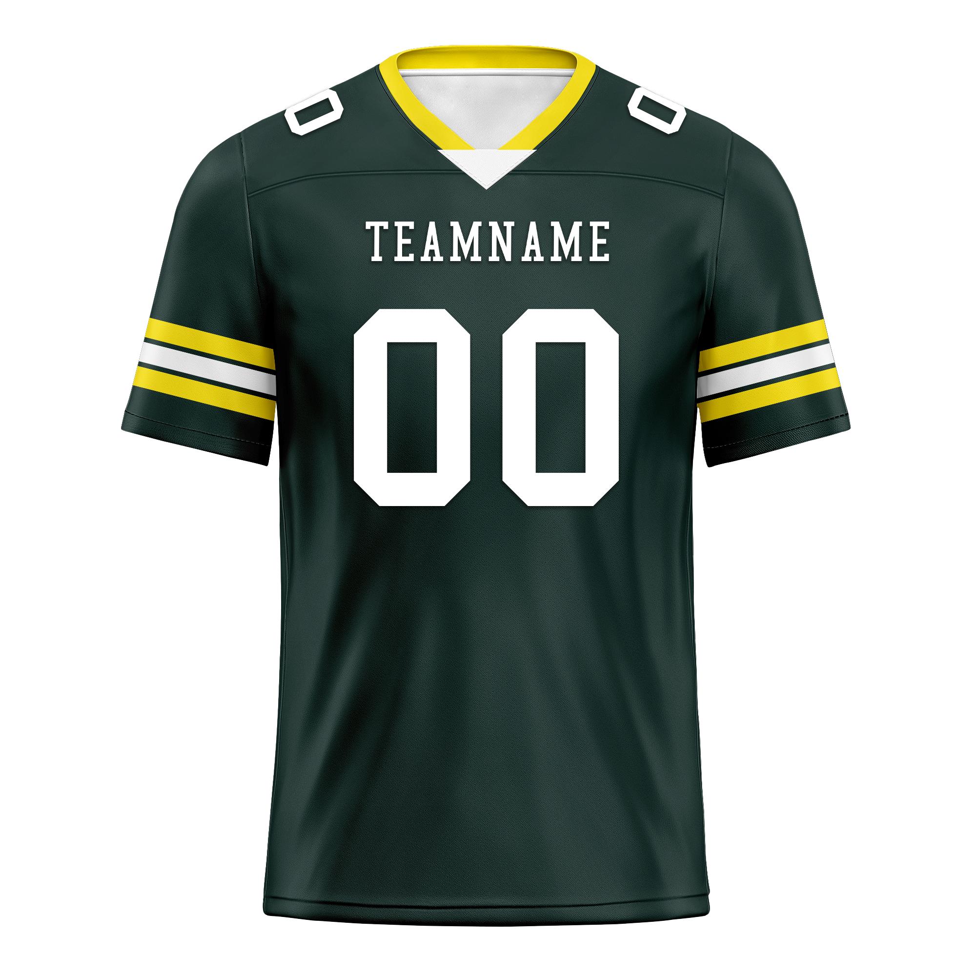 Custom Green Classic Style Personalized Authentic Football Jersey FBJ02-bd0a7007