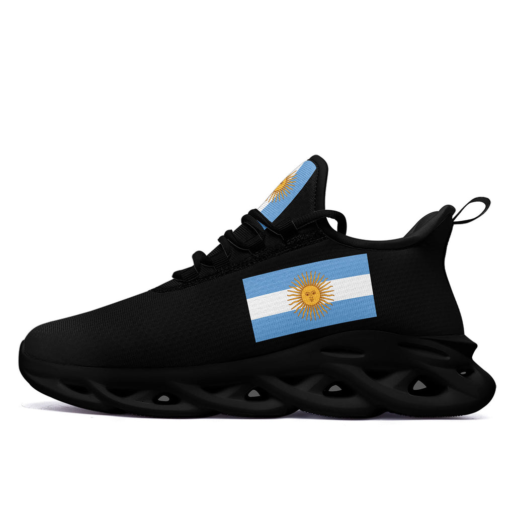 Custom 2026 World Cup Argentina Sneakers DIY Country Flag Running Shoes Lightweight Sport Shoes Gift for Football Fans Personalized Team Name and Logo FN027-F027044-4