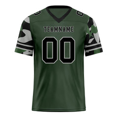 Custom Camo Personalized Authentic Football Jersey FBJ02-D06123