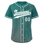 Custom Teal Classic Style Personalized Authentic Baseball Jersey BSBJ01-D020160-10