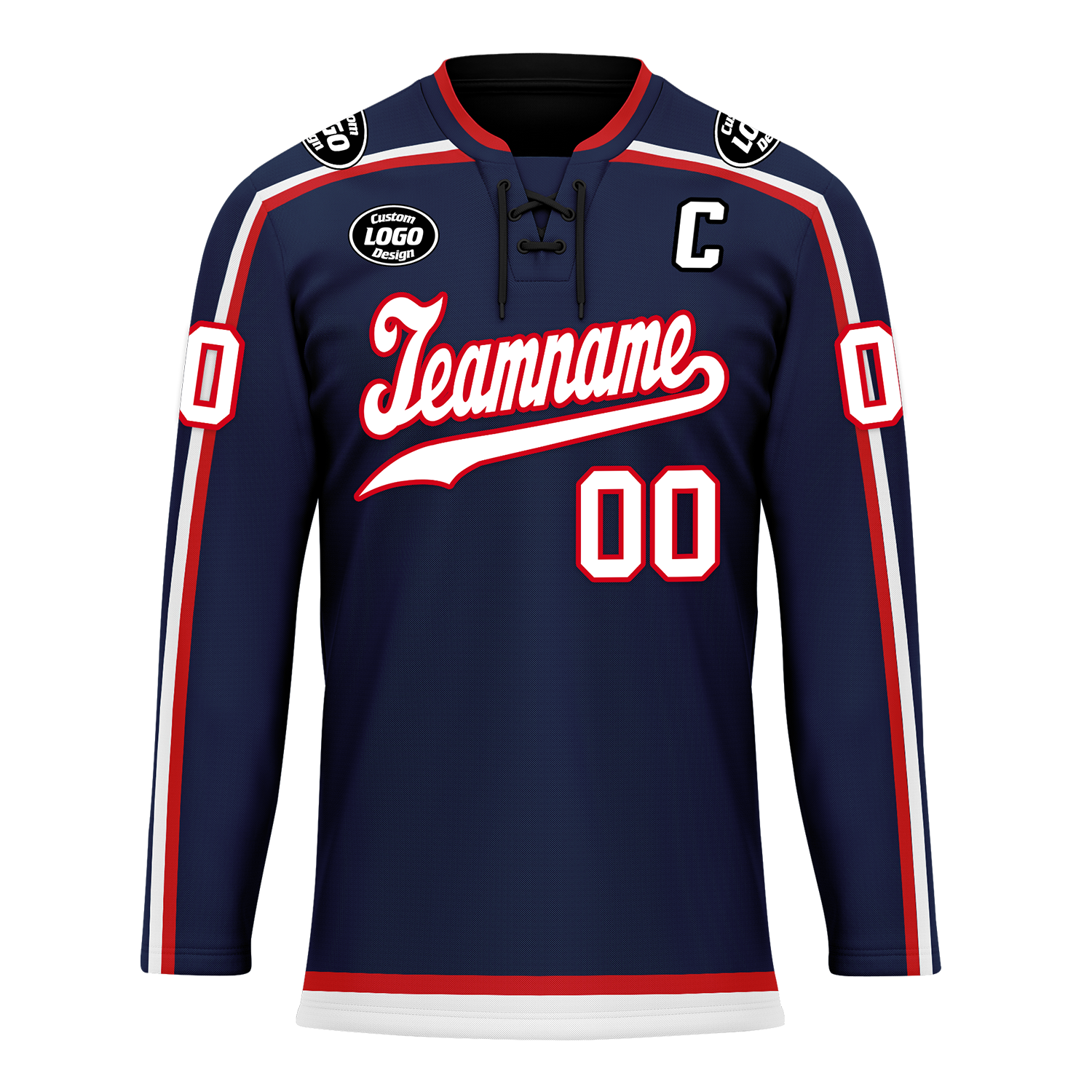 Custom Blue Personalized Hockey Jersey HCKJ01-D0a70fb
