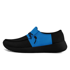 Custom Carolina Black Blue Shoes Personalized Sneaker FN018-D020278-5