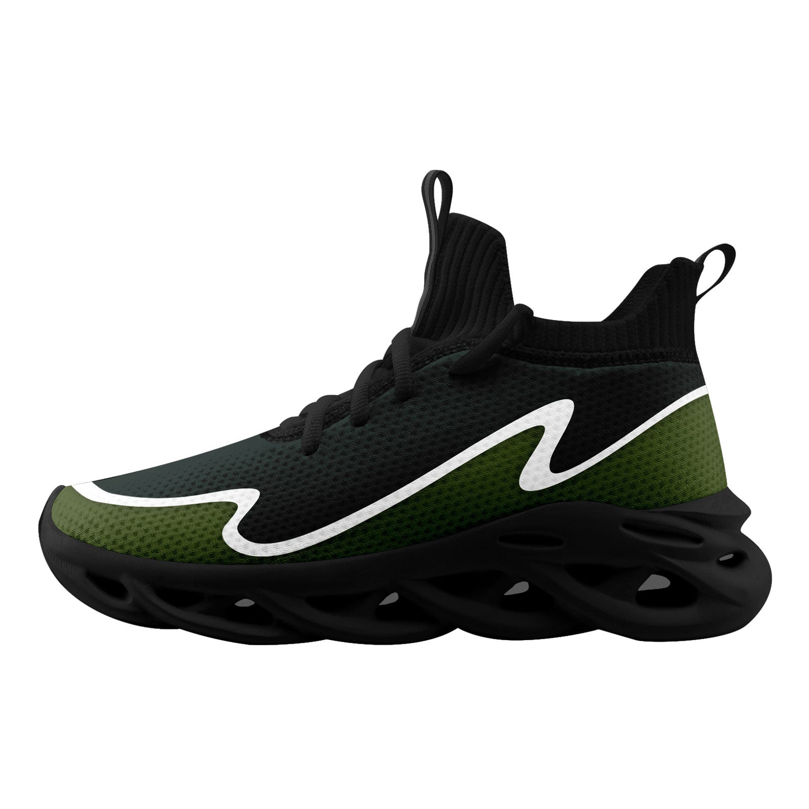 Custom Forest Green Maxsoul Shoes Personalized Sneaker FN030A-E020011-14
