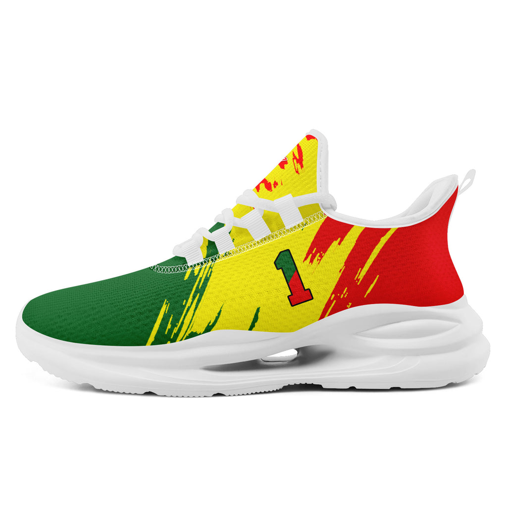 Custom 2026 World Cup Portugal Sneakers DIY Country Flag Running Shoes Lightweight Sport Shoes Gift for Football Fans Personalized Team Name and Logo FN079-F023086-9