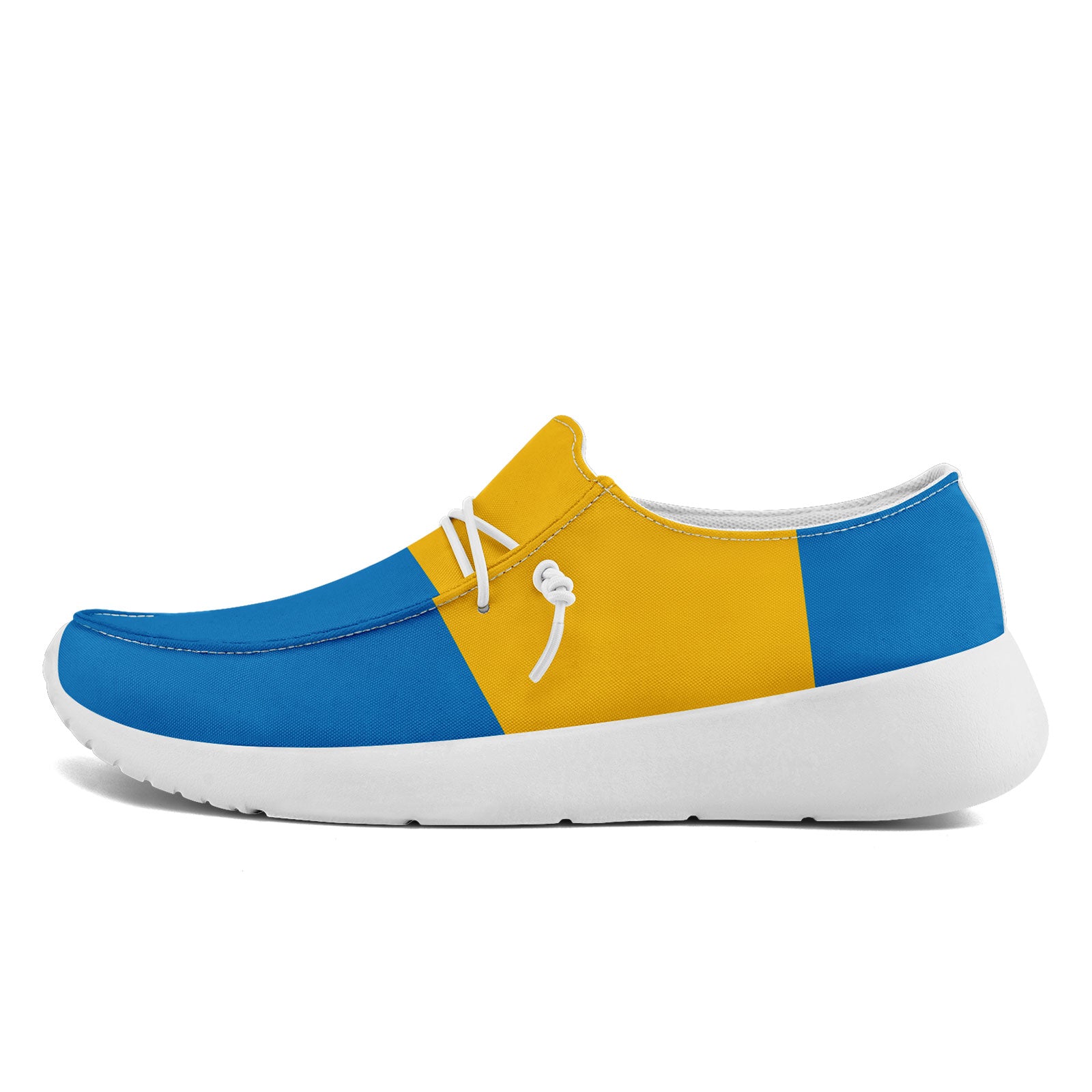 Custom Yellow Blue Los Angeles Jacket and Sports Shoes Combo Offer Personalized Combo ZH-D020294-22