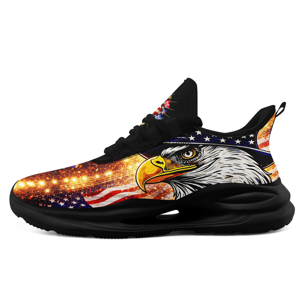 Custom United States 2026 World Cup Sneakers DIY Country Flag Running Shoes Lightweight Sport Shoes Gift for Football Fans Personalized Team Name and Logo FN079-F018033-1