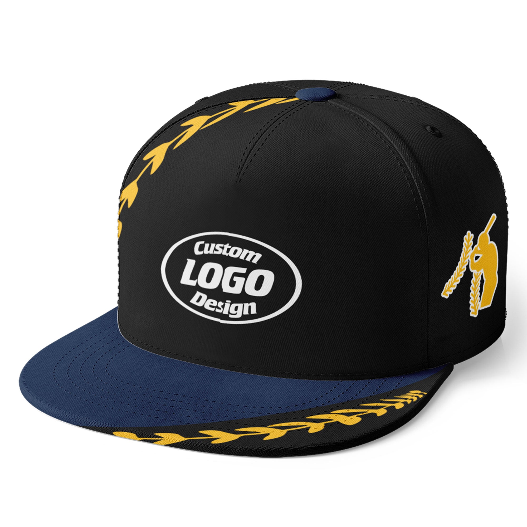 Custom Hat Sport Design Cap Stitched Adjustable Personalized PR067-E023021-17