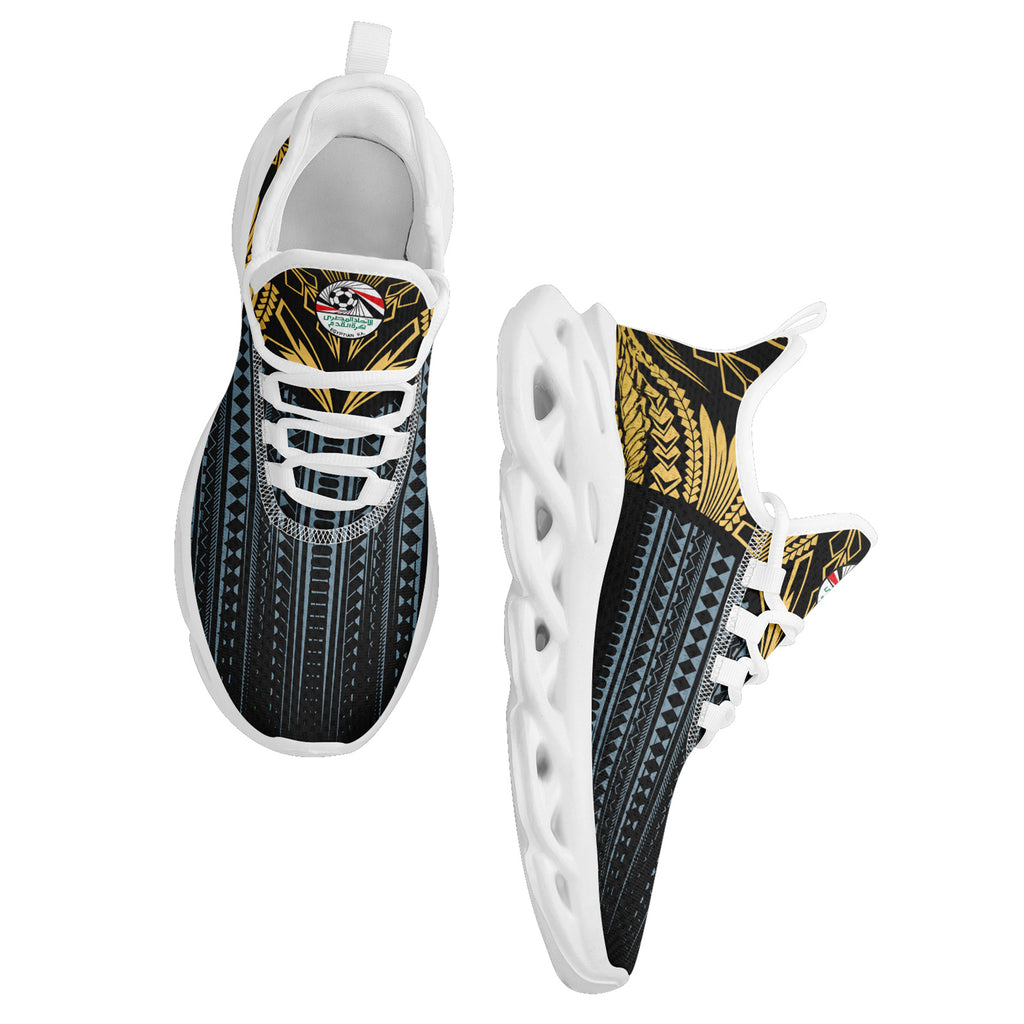 Custom Egypt 2026 World Cup Sneakers DIY Country Flag Running Shoes Lightweight Sport Shoes Gift for Football Fans Personalized Team Name and Logo FN003-F020041-3