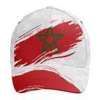 Personalized 2026 Morocco Soccer Fan Hat - Add Your Name & Design Custom 2026 Football Tournament Hat YW061-F009128-5
