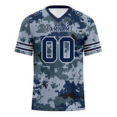 Custom Camo Personalized Authentic Football Jersey FBJ02-D06120