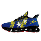 Custom Curaçao 2026 World Cup Sneakers DIY Country Flag Running Shoes Lightweight Sport Shoes Gift for Football Fans Personalized Team Name and Logo FN003XD-F009091-4