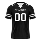 Custom Black Classic Style Personalized Authentic Football Jersey FBJ02-bd0a70bc