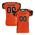 Custom Black Orange Ohio High-Performance American Football Jersey FBJ06-D023001-6