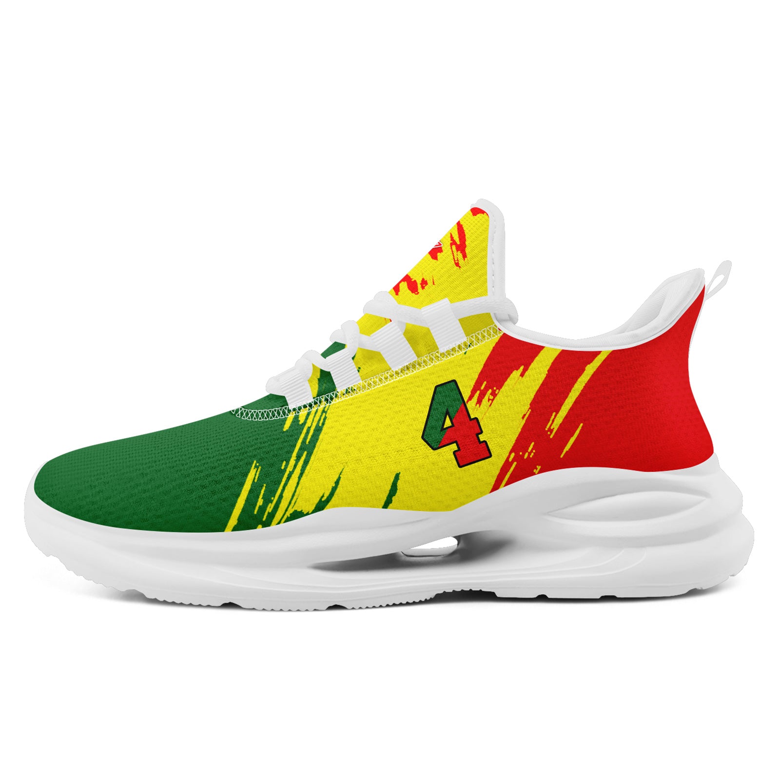 Custom 2026 World Cup Portugal Sneakers DIY Country Flag Running Shoes Lightweight Sport Shoes Gift for Football Fans Personalized Team Name and Logo FN079-F023086-3