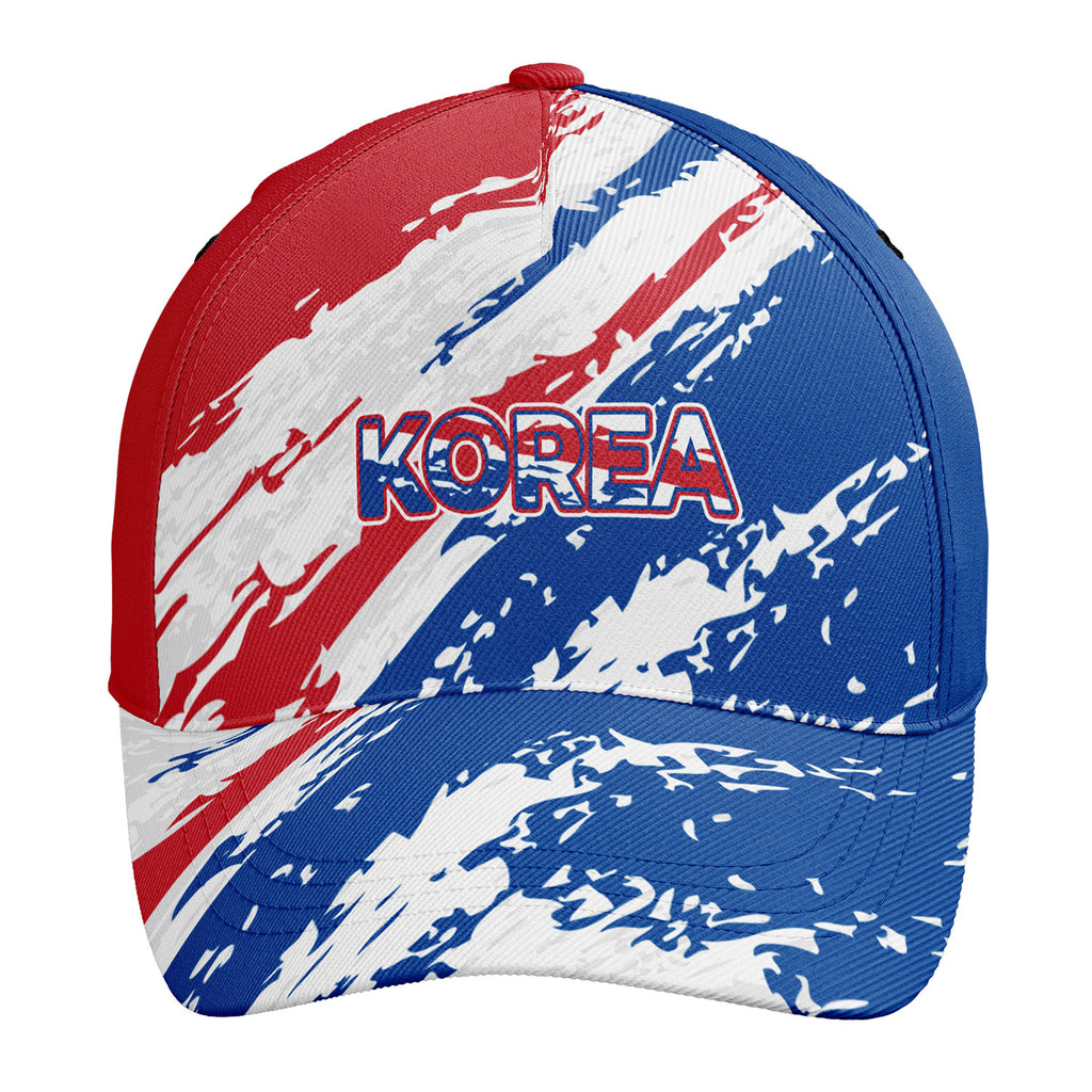 Personalized 2026 South Korea Soccer Fan Hat - Add Your Name & Design Custom 2026 Football Tournament Hat YW061-F009127-2